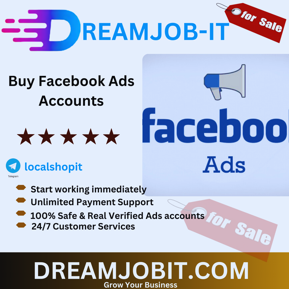 Buy Facebook Ads Accounts