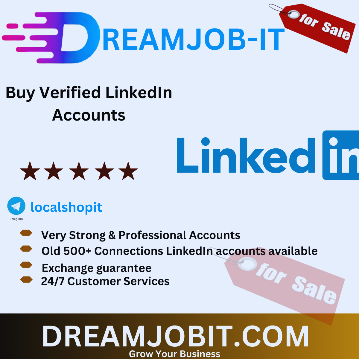 Buy Verified LinkedIn Accounts