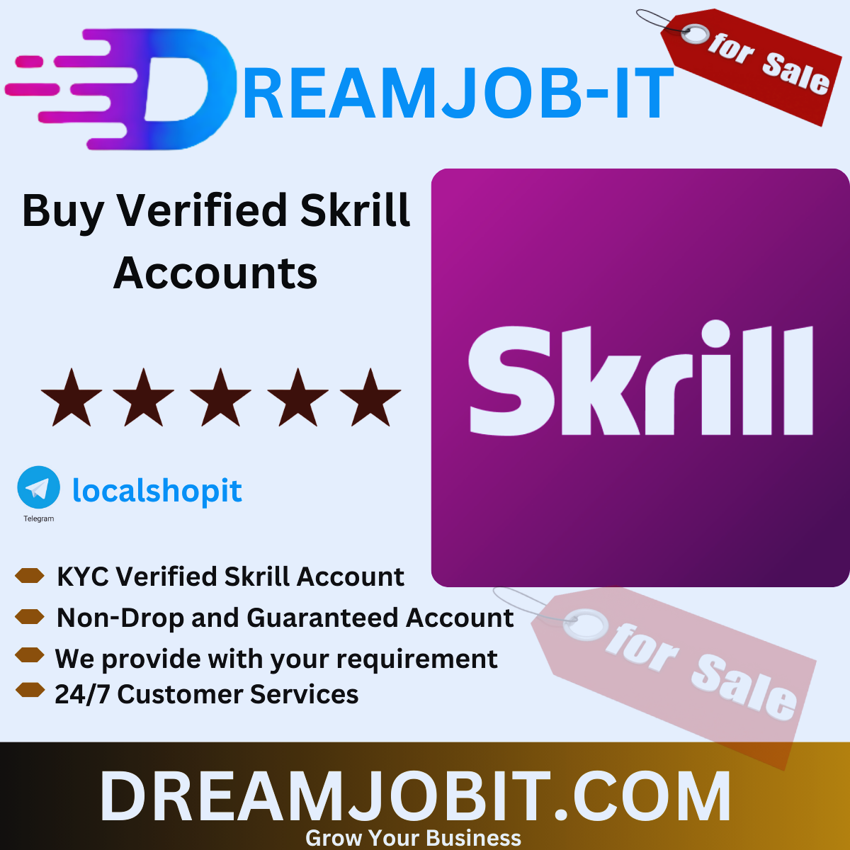 Buy Verified Skrill Accounts